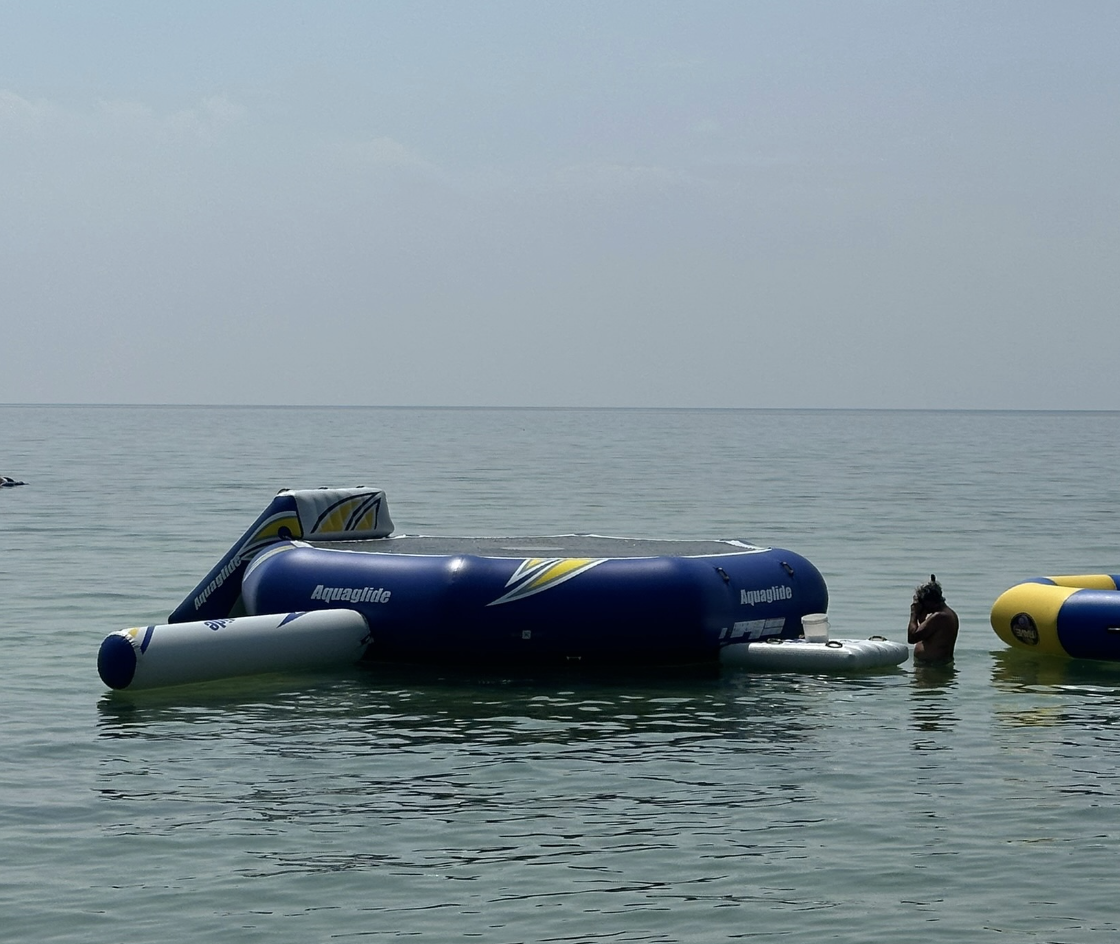 water trampoline